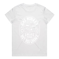 Gas Monkey Hot Rod Garage T-Shirt | Vintage Car Outline Design