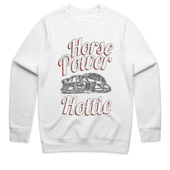Horsepower Hottie T-Shirt | Vintage Hot Rod, Fast Cars, and Powerful Engines Design