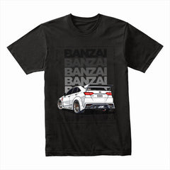 Banzai Turbo Type R T-Shirt – JDM Performance Streetwear