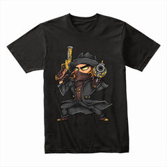 Cartoon Outlaw Gunslinger Shirt