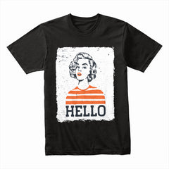 Hello Retro Girl Shirt