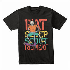 Eat Sleep Scooter Repeat Shirt