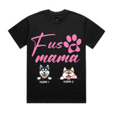 Personalized Fur Mama T-Shirt