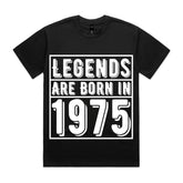 Legends Were Born in 1975 T-Shirt