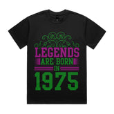 Legends Are Born in 1975 T-Shirt