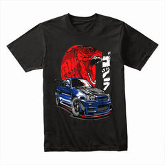 Skyline R34 Godzilla – JDM Beast T-Shirt