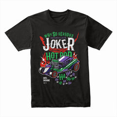 Arkham City Hot Rod T-Shirt – Villainous Speed & Chaos Design