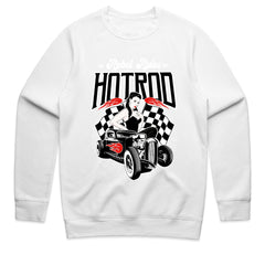 Rebel Rules Hot Rod Rockabilly T-Shirt – Vintage Classic Car & Pin-Up Girl Design