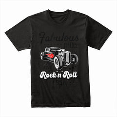 Fabulous 50s Rock 'n' Roll Hot Rod T-Shirt – Vintage 1958 Classic Car Tee