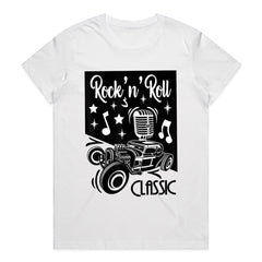 Rock 'n' Roll Classic Hot Rod T-Shirt – Vintage 50s Music & Car Culture Tee