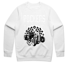 Rockers Hot Rod T-Shirt – Vintage 50s Rockabilly Classic Car Racing Tee