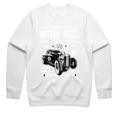 Hotrod Rebel 1957 T-Shirt – Vintage Classic Car Old School Custom Quality Tee