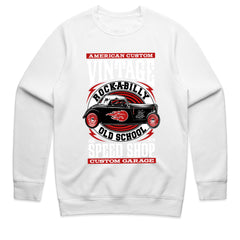 Vintage Rockabilly Speed Shop T-Shirt – 1974 Classic Hot Rod Custom Garage Tee