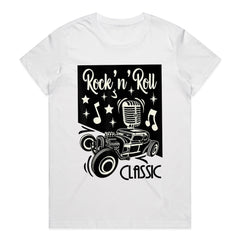 Rock 'n' Roll Classic Hot Rod T-Shirt – Vintage Music & Retro Car Tee