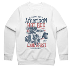 American Hot Rod T-Shirt – Loud & Fast Classic Car Style!