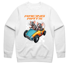 Racing Rats - Funny Racing Car Streetwear Graphic T-Shirt
