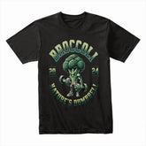 Broccoli Nature’s Dumbbell Workout Tee – Fun Fitness & Gym Motivation