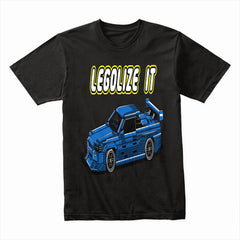 LEGOlize It" – Retro Brick Racer T-Shirt for Car & Toy Enthusiasts