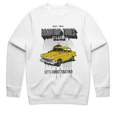 Roadtrip Tunes Club – Vintage Car Adventure Graphic T-Shirt
