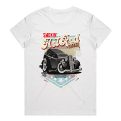 Hot Rod Garage Vintage Iron Muscle Car T-Shirt – Classic Speed & Power Design