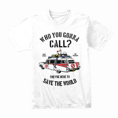 Who You Gonna Call?" Paranormal Rescue T-Shirt – Retro Ghost Hunting Tribute