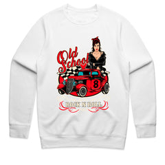 Old School Rock 'n Roll Hot Rod – Retro Pin-Up T-Shirt
