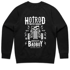 Hot Rod Twisted Maniac T-Shirt – America's Bad Boy Custom Classic