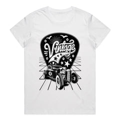 Vintage Hot Rod Classic Car T-Shirt – Retro 50s Rockabilly Style
