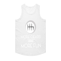 More Gears = More Fun | Manual Transmission Stick Shift Car Enthusiast T-Shirt