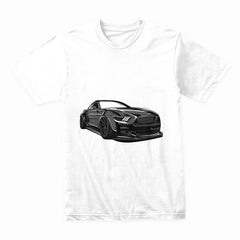 Black Stallion – American Muscle Mustang T-Shirt