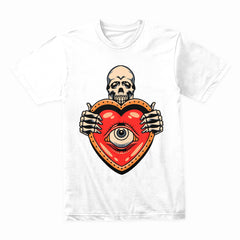 Skull Heart Eye Shirt