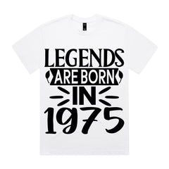 Legends Were Born in 1975 T-Shirt