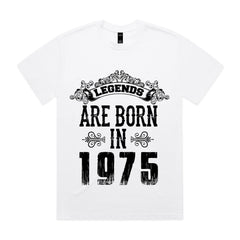 Legends Were Born in 1975 T-Shirt
