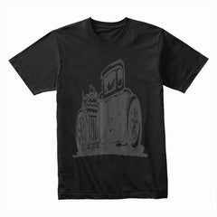Stealth Hot Rod T-Shirt – Vintage Muscle Car Shadow Racer Tee