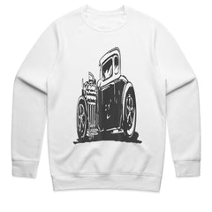 Stealth Hot Rod T-Shirt – Vintage Muscle Car Shadow Racer Tee