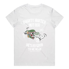 Bounty Hunter Hot Rod T-Shirt – Galactic Outlaw Racing Tee!