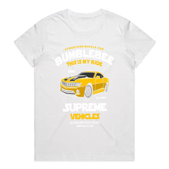 Bumblebee Muscle Car T-Shirt – Supreme Cybertron Ride!