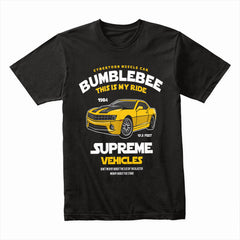 Bumblebee Muscle Car T-Shirt – Supreme Cybertron Ride!
