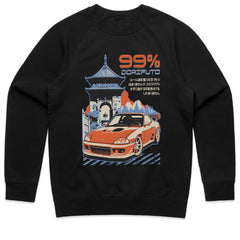 99% Dorifuto" JDM Drift T-Shirt – Toyota Supra Street Racing Aesthetic