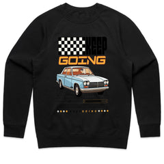 Keep Going Retro Car T-Shirt – Classic Vintage Drive