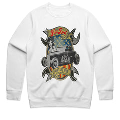 Hot Rod Vintage Iron T-Shirt – Classic California Custom Car & Pin-Up Retro Design
