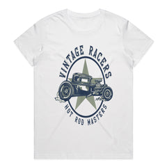 Vintage Racers Hot Rod Masters T-Shirt – Classic Old-School Drag Racing Design