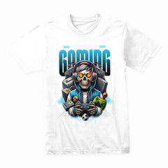Hardcore Gaming Skull T-Shirt – Ultimate Gamer Tee for True Warriors