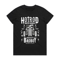 Hot Rod Twisted Maniac T-Shirt – America's Bad Boy Custom Classic