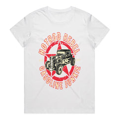 Hot Rod Rebel T-Shirt – Gasoline Junkie Vintage Old-School Muscle Car Tee