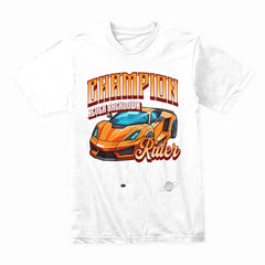 Champion Rider – Never Back Down Racing Streetwear T-Shirt