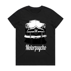 Motorpsycho Vintage Hot Rod T-Shirt – Classic 50s Oldtimer Ride Tee for Car Enthusiasts