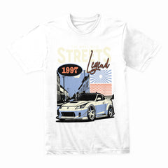 Streets Legend 1997" JDM Drift Car T-Shirt – Retro Street Racing Style