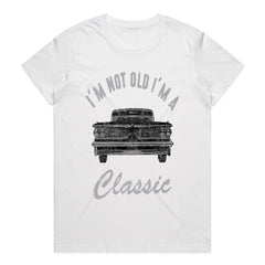 "I'm Not Old, I'm A Classic" T-Shirt – Vintage Car Enthusiast Retro Design