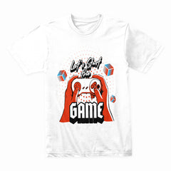 "Let’s Start the Game – Retro Gaming Controller T-Shirt for Gamers"